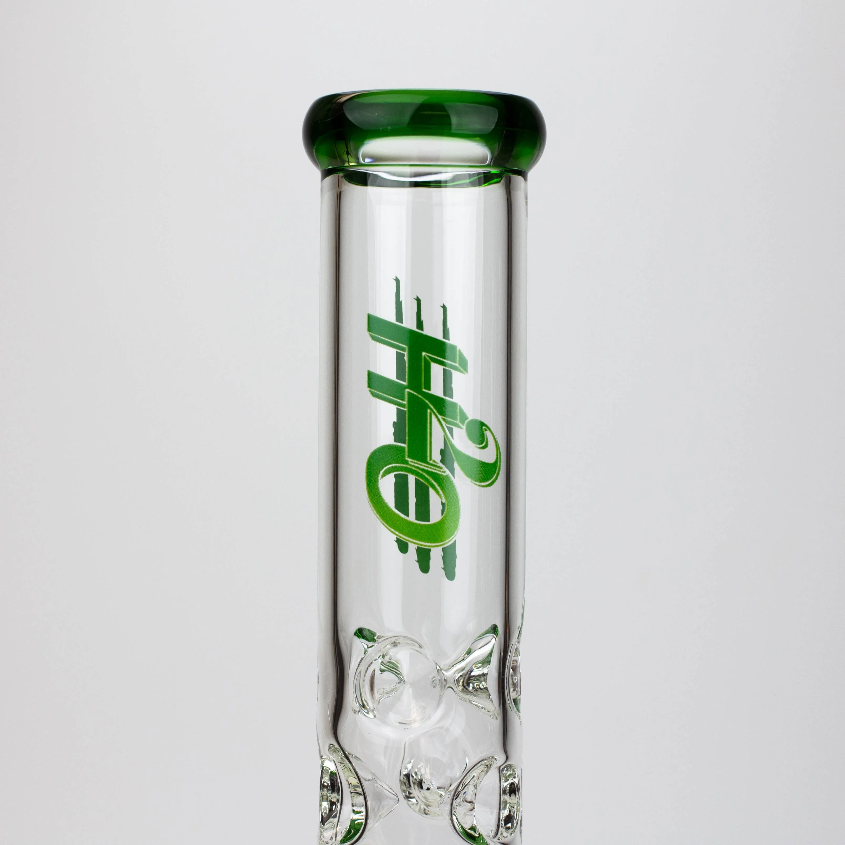 18" Water Bong Thriple Mini Showerhead Perc