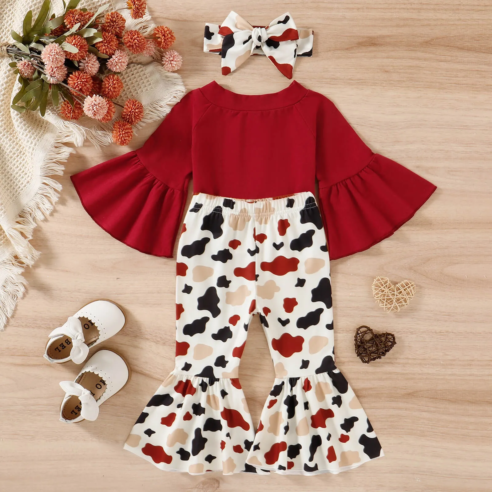 3-Piece Toddler Cowboy Boho Set