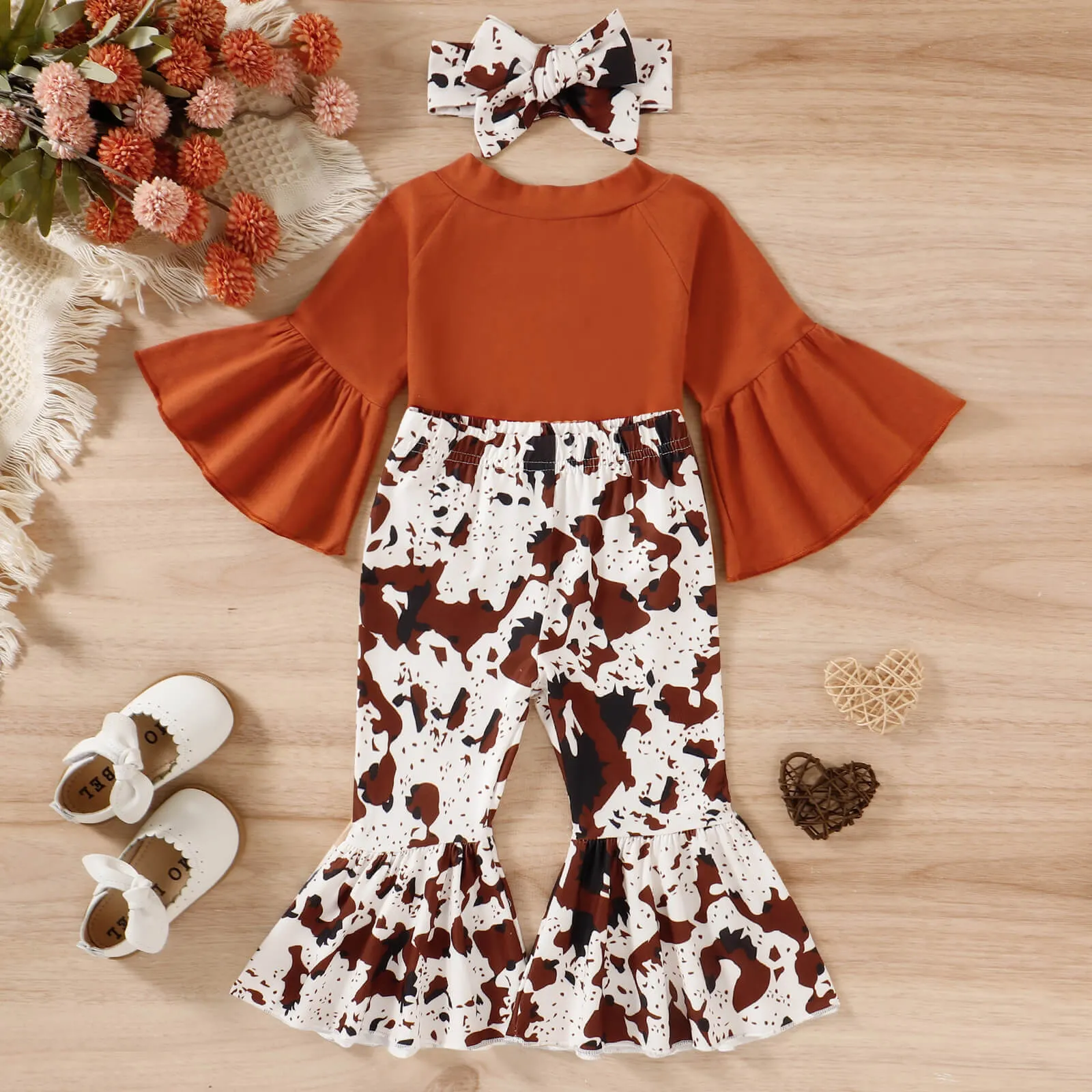 3-Piece Toddler Cowboy Boho Set