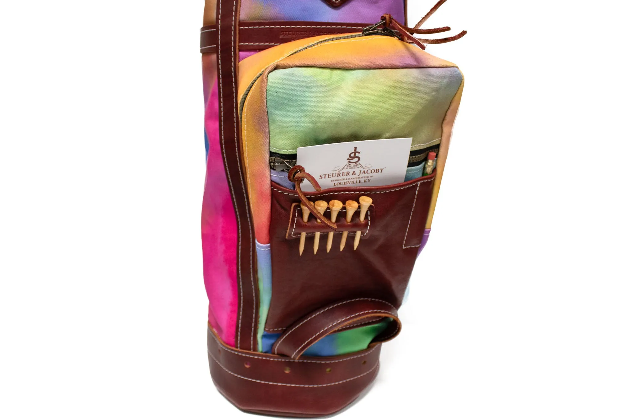 8" Tie Dye Golf Bag