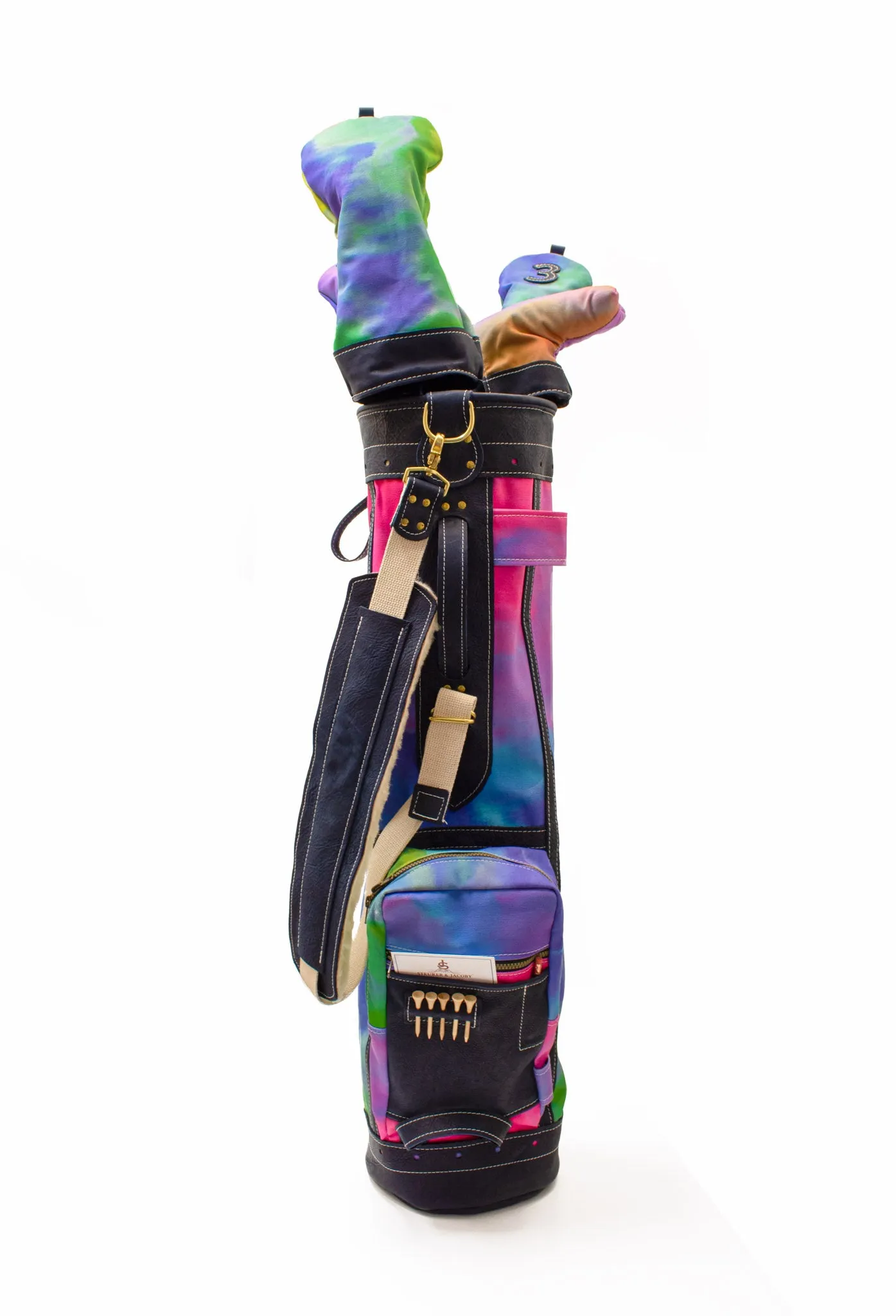 8" Tie Dye Golf Bag