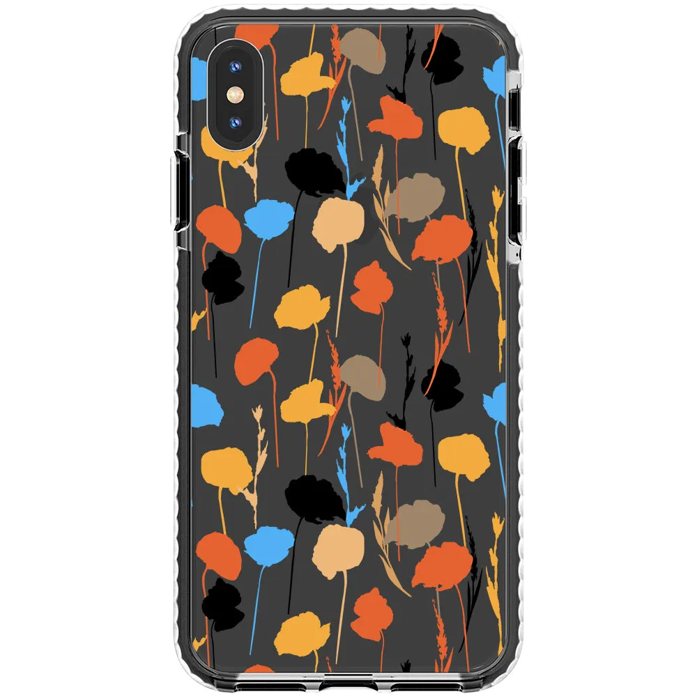 Abstract Fall Flowers Impact iPhone Case