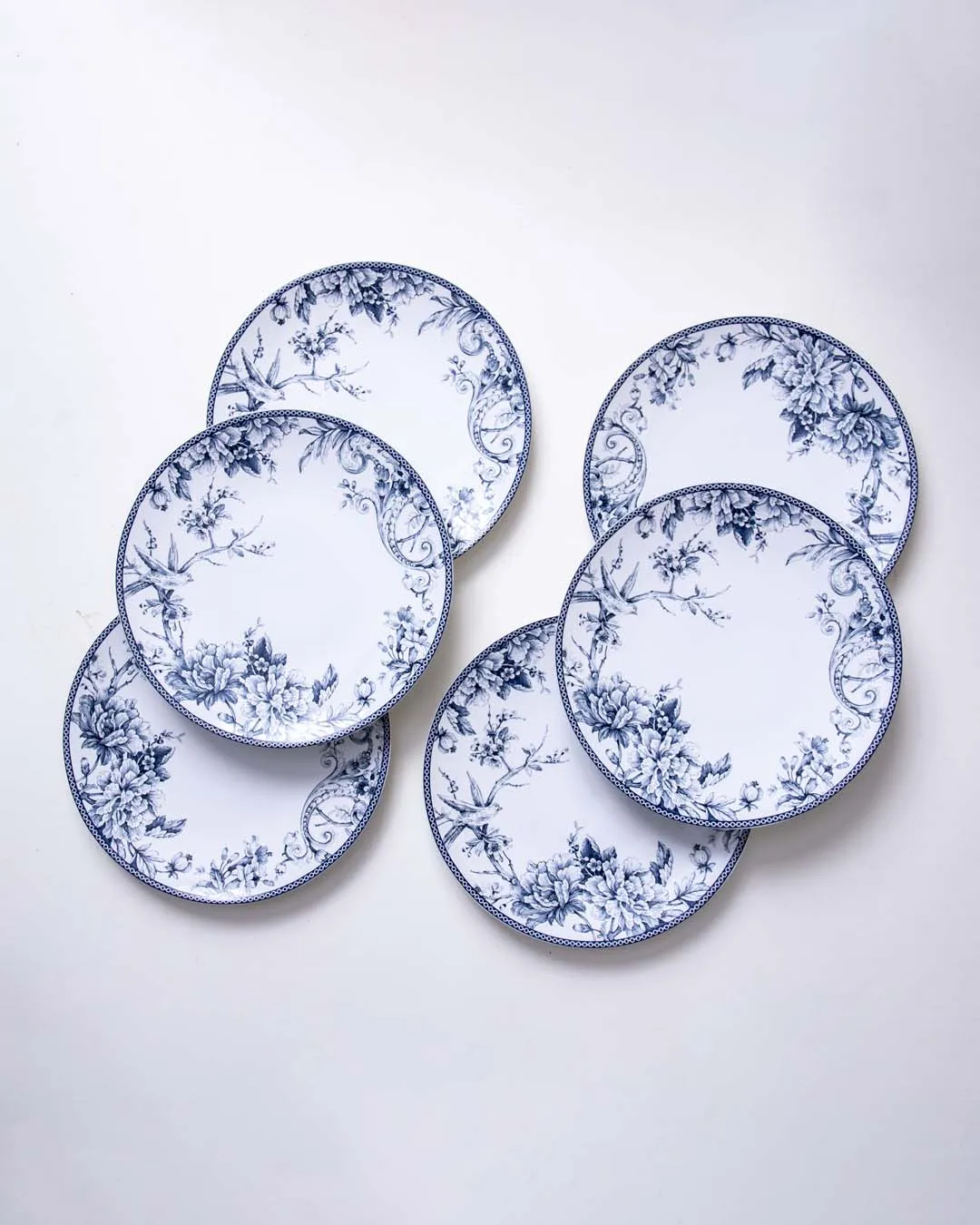 Adelaide Blue Dinner Plate - Set of 6