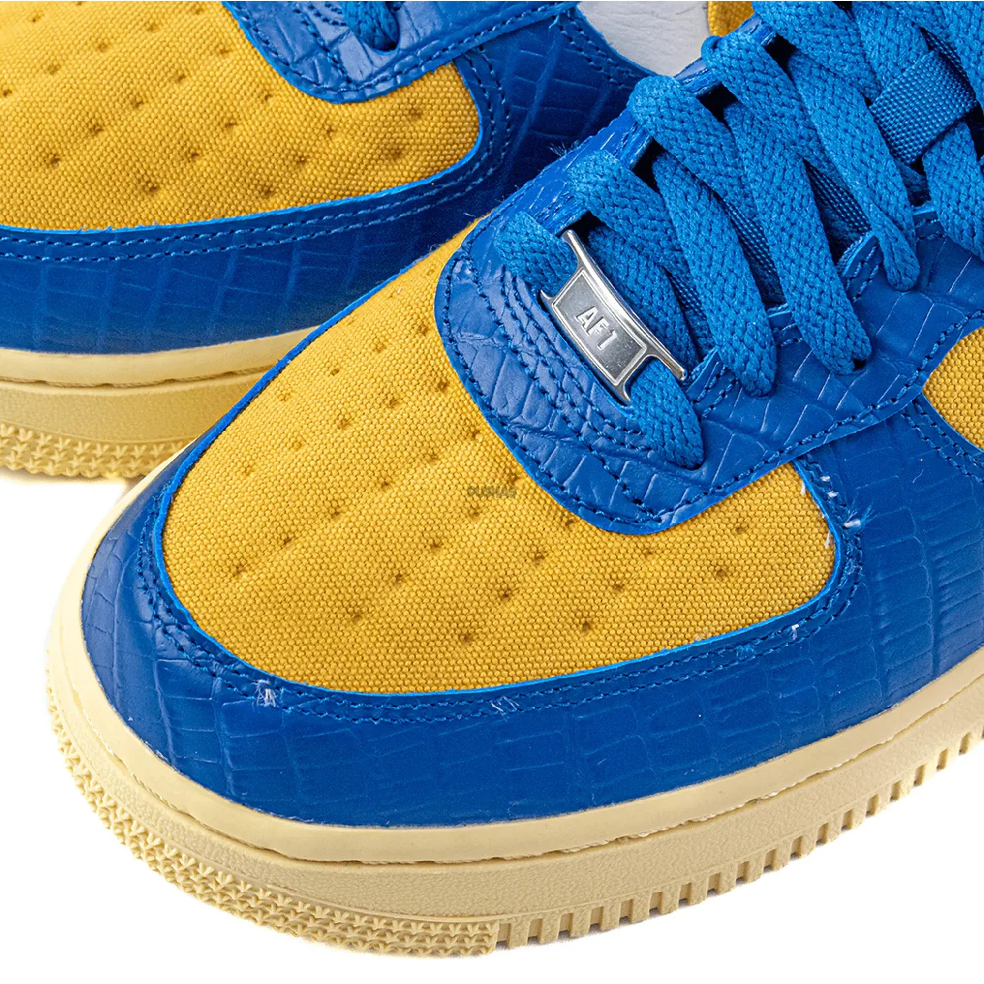 Air Force 1 Low SP x Undefeated '5 On It Blue Yellow Croc' (2021)