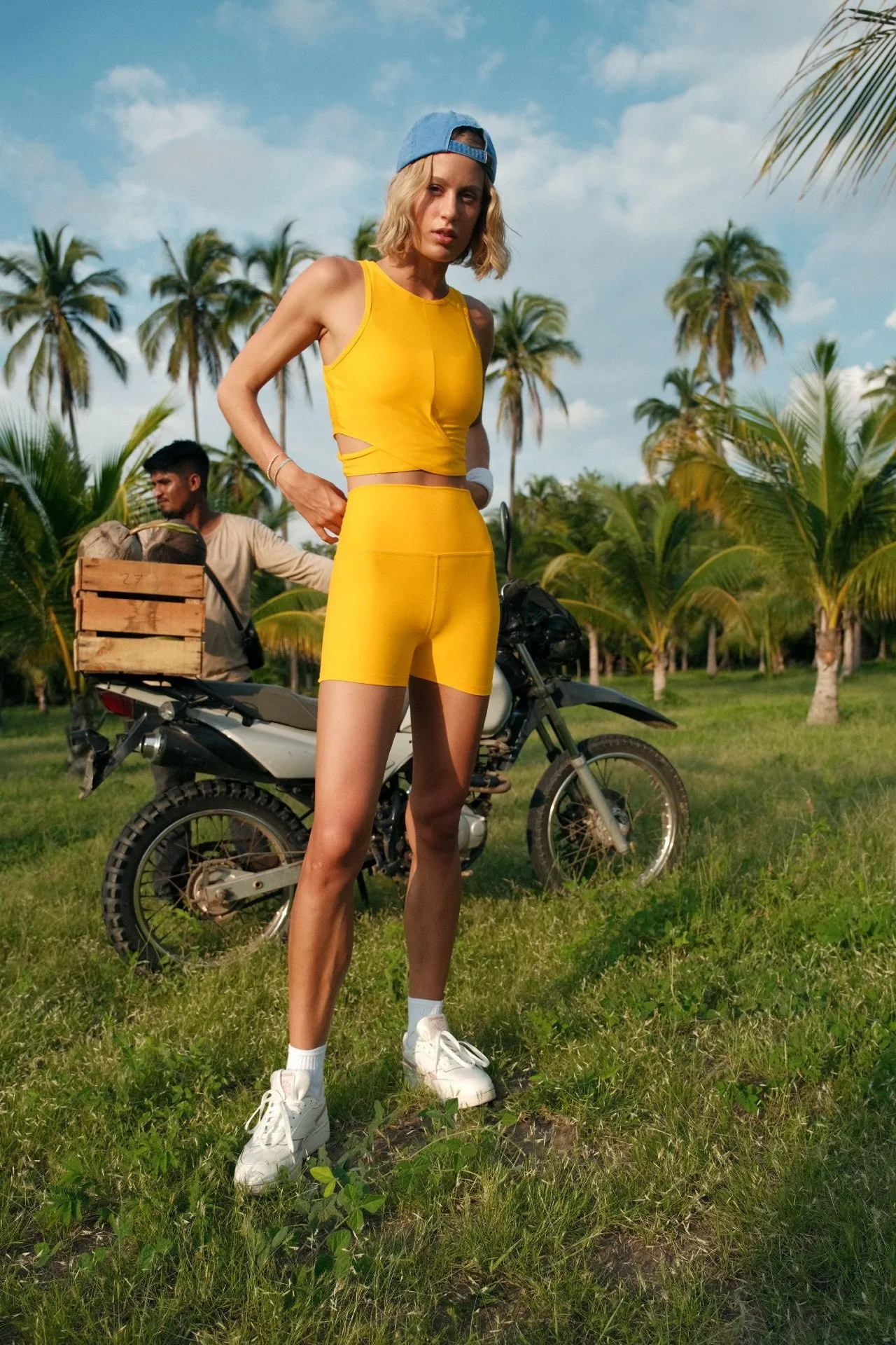 All For Run Shorts - Sunflower Yellow