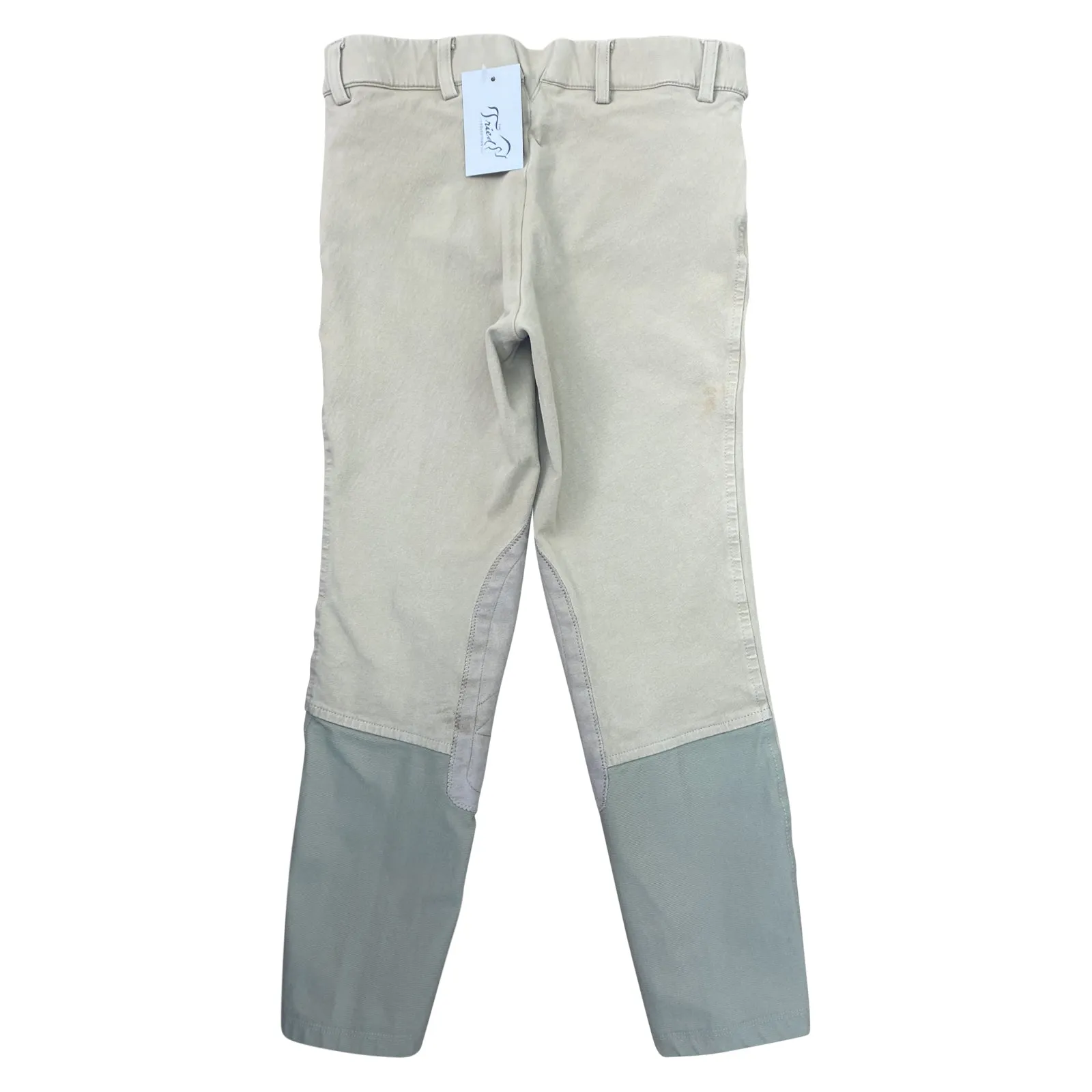 Ariat Heritage Side Zip Breeches in Tan - Children's 10