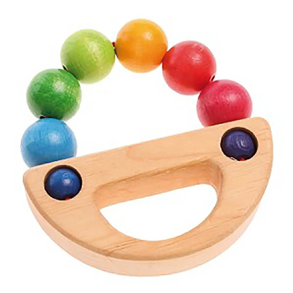 Authentic Grimm's Grasping Toy Rainbow Boat