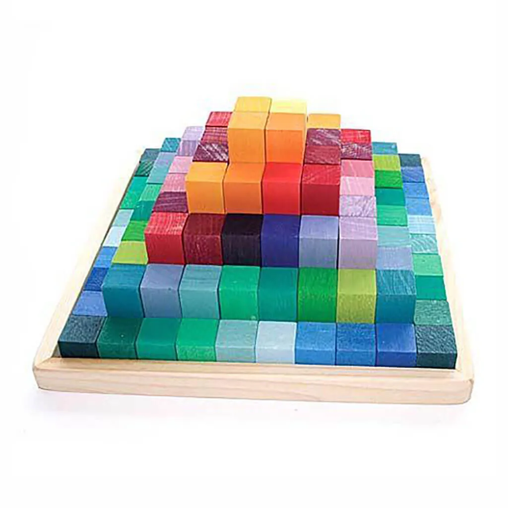 Authentic Grimm's Small Stepped Pyramid Blocks