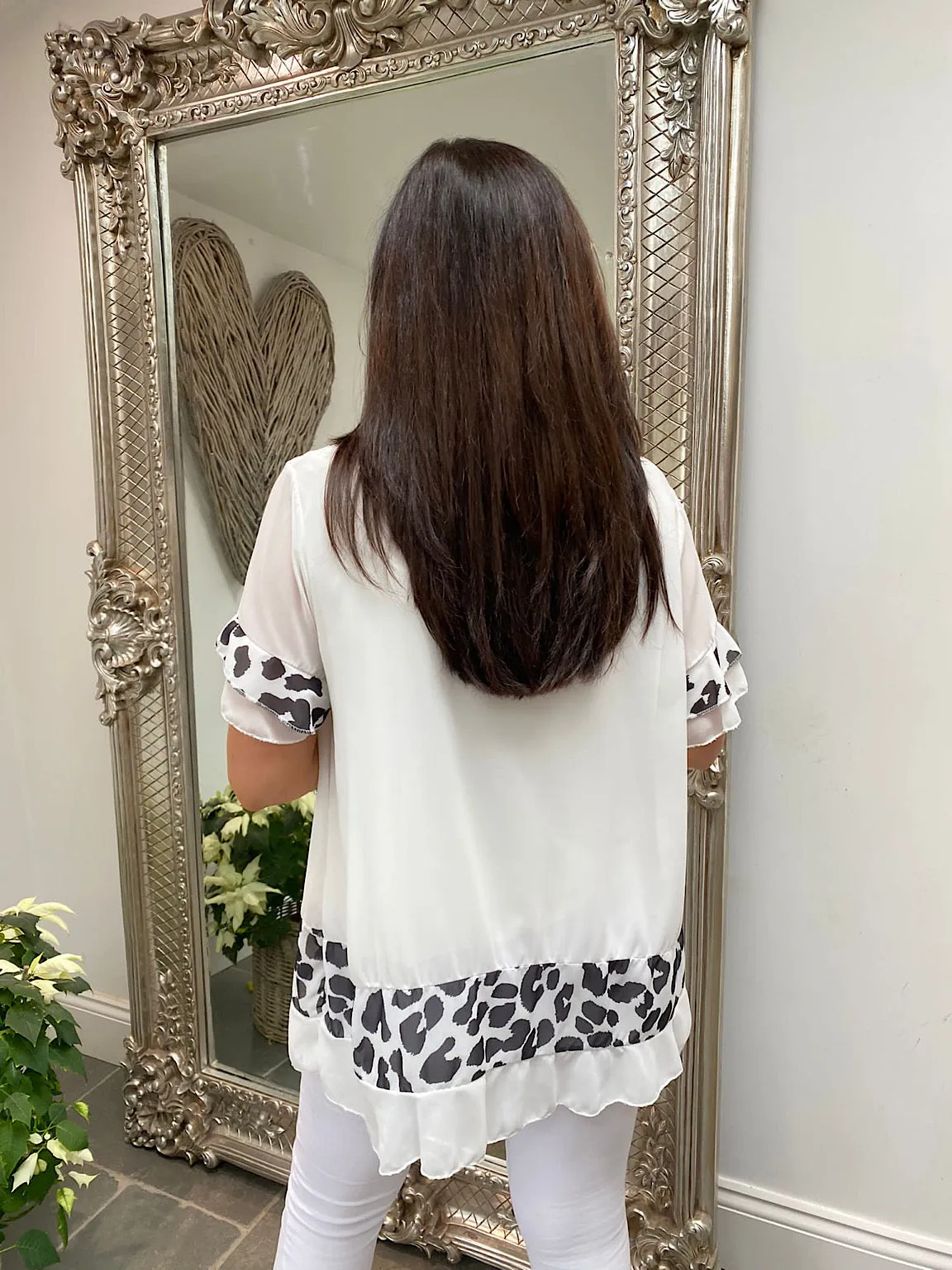 Basic Leopard Print Top Sian