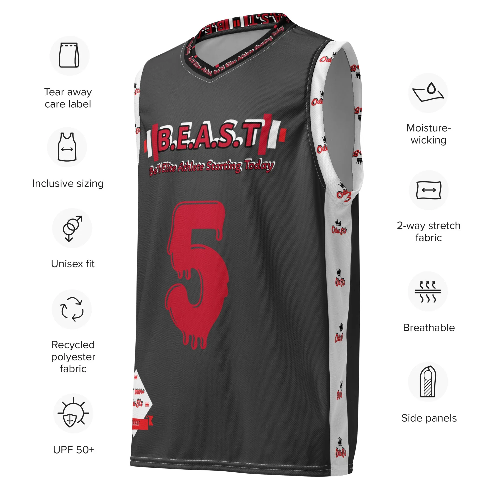 B.E.A.S.T Basketball Jersey