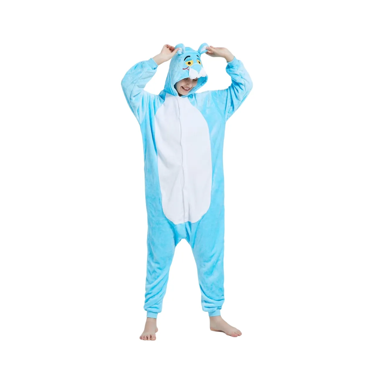 Blue Panther Adult Onesie