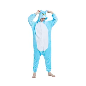 Blue Panther Adult Onesie