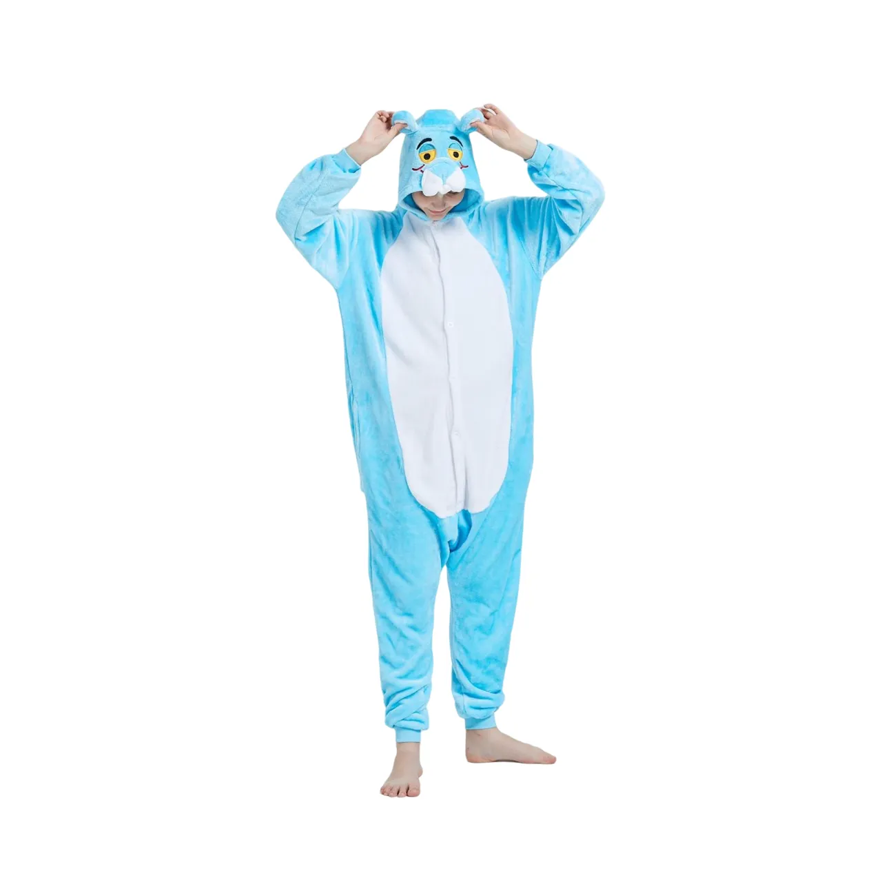 Blue Panther Adult Onesie