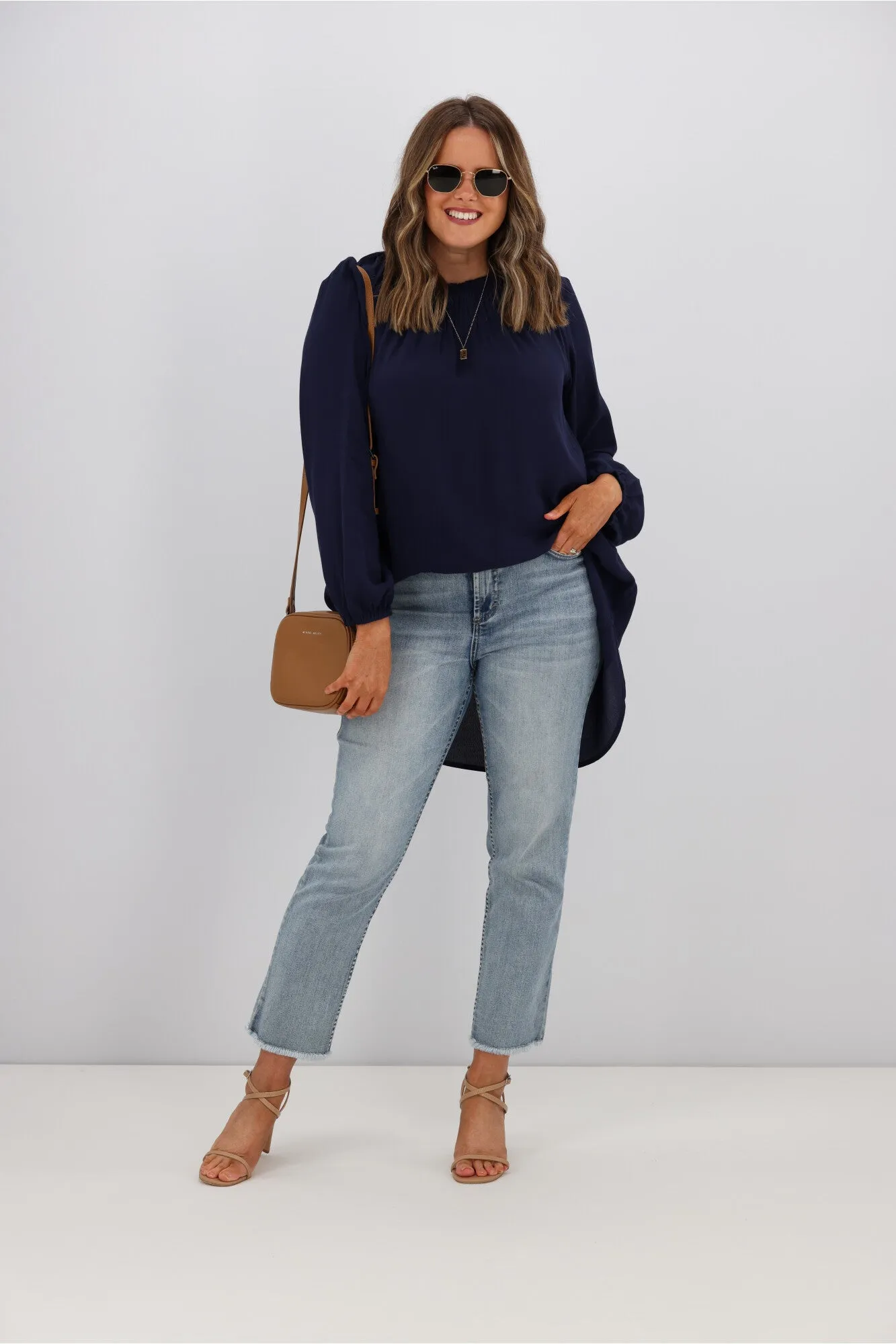 Boho Australia Manhatten Top Navy