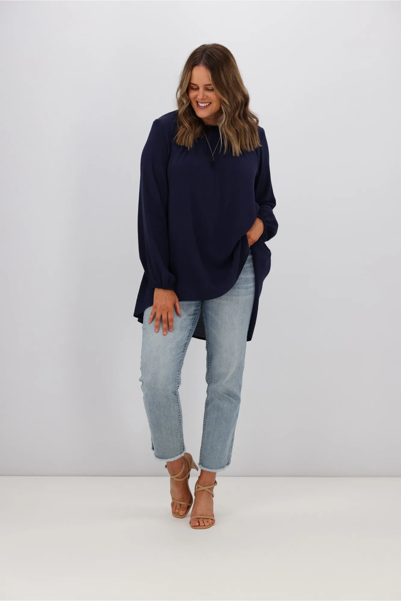 Boho Australia Manhatten Top Navy