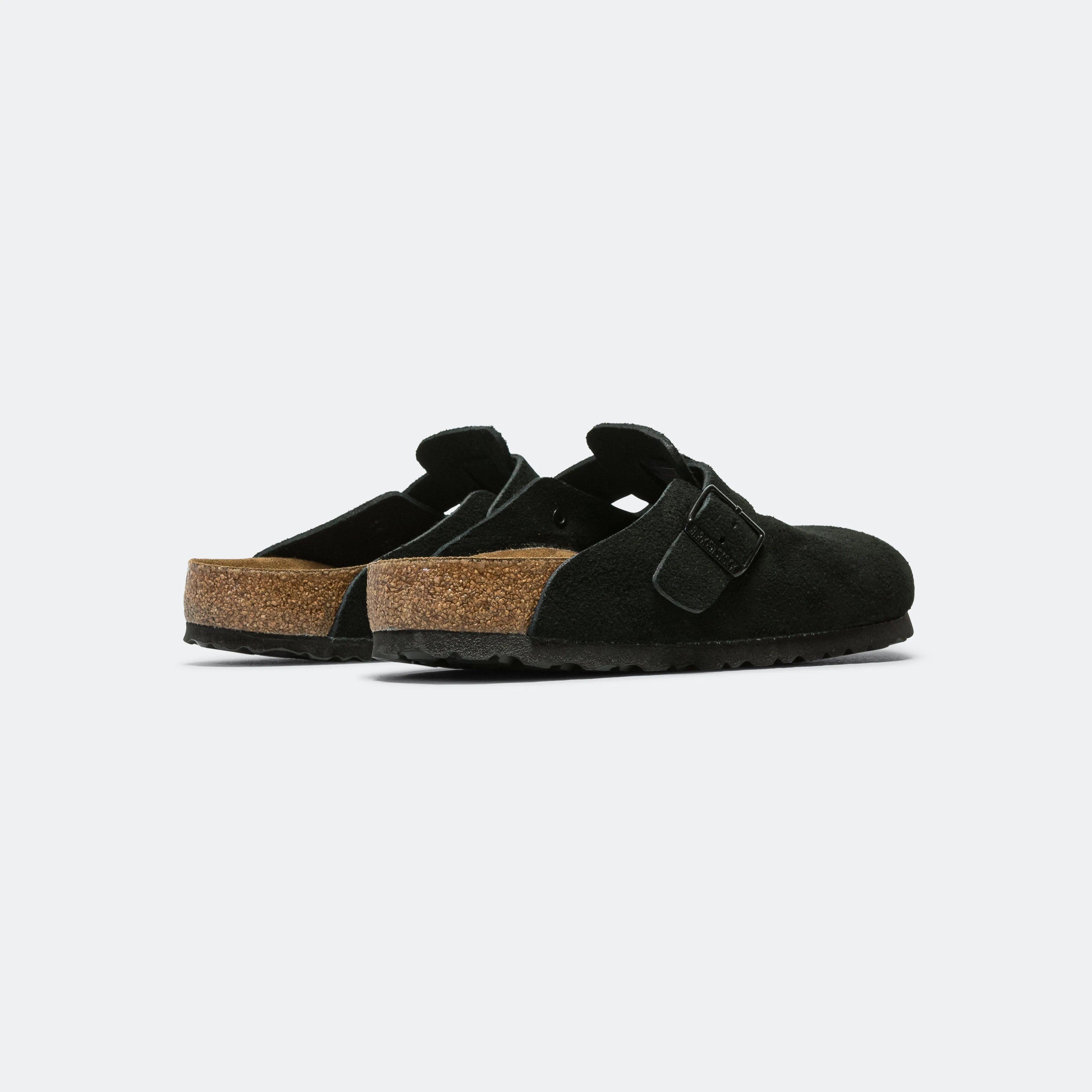 Boston SFB - Black Suede Leather