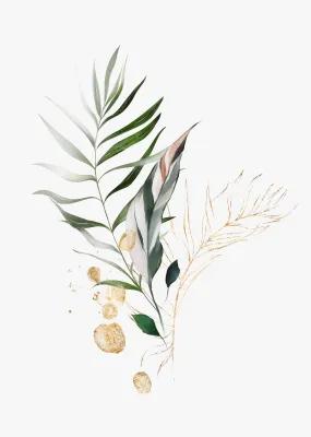 Botanical Wall Art Print 'Delicate' - Plant Prints, Botanical Art Prints and Botanical Illustrations