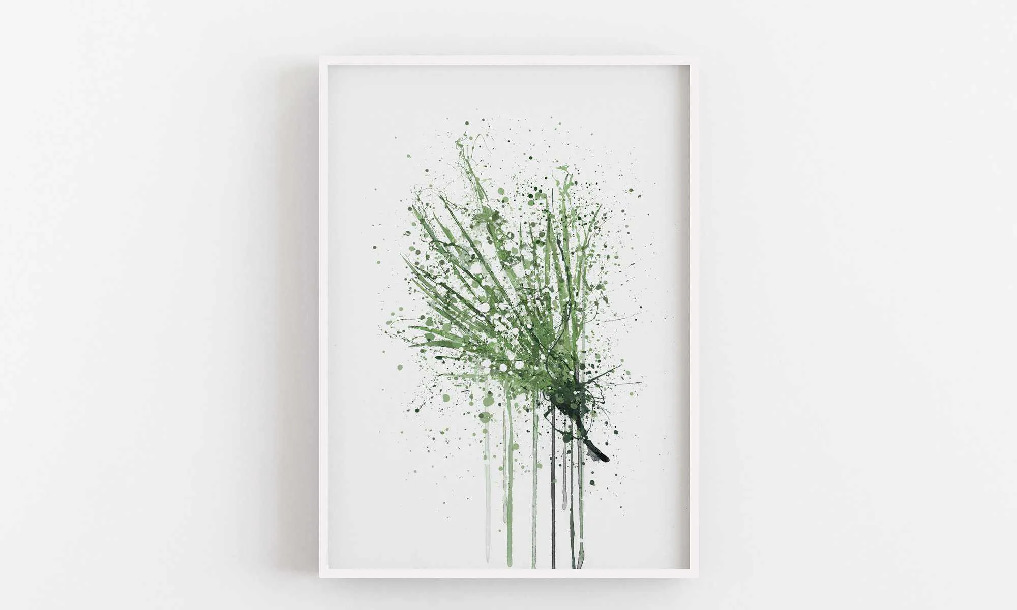 Botanical Wall Art Print 'Fan Leaf' - Plant Prints, Botanical Art Prints and Botanical Illustrations