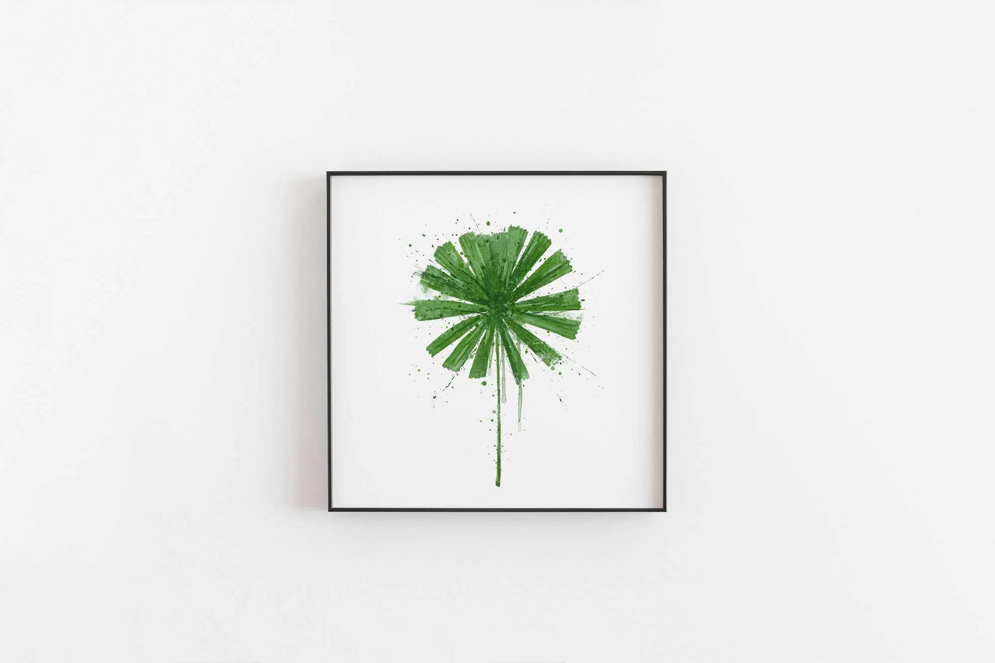 Botanical Wall Art Print ‘Fan Palm’ - Plant Prints, Botanical Art Prints and Botanical Illustrations