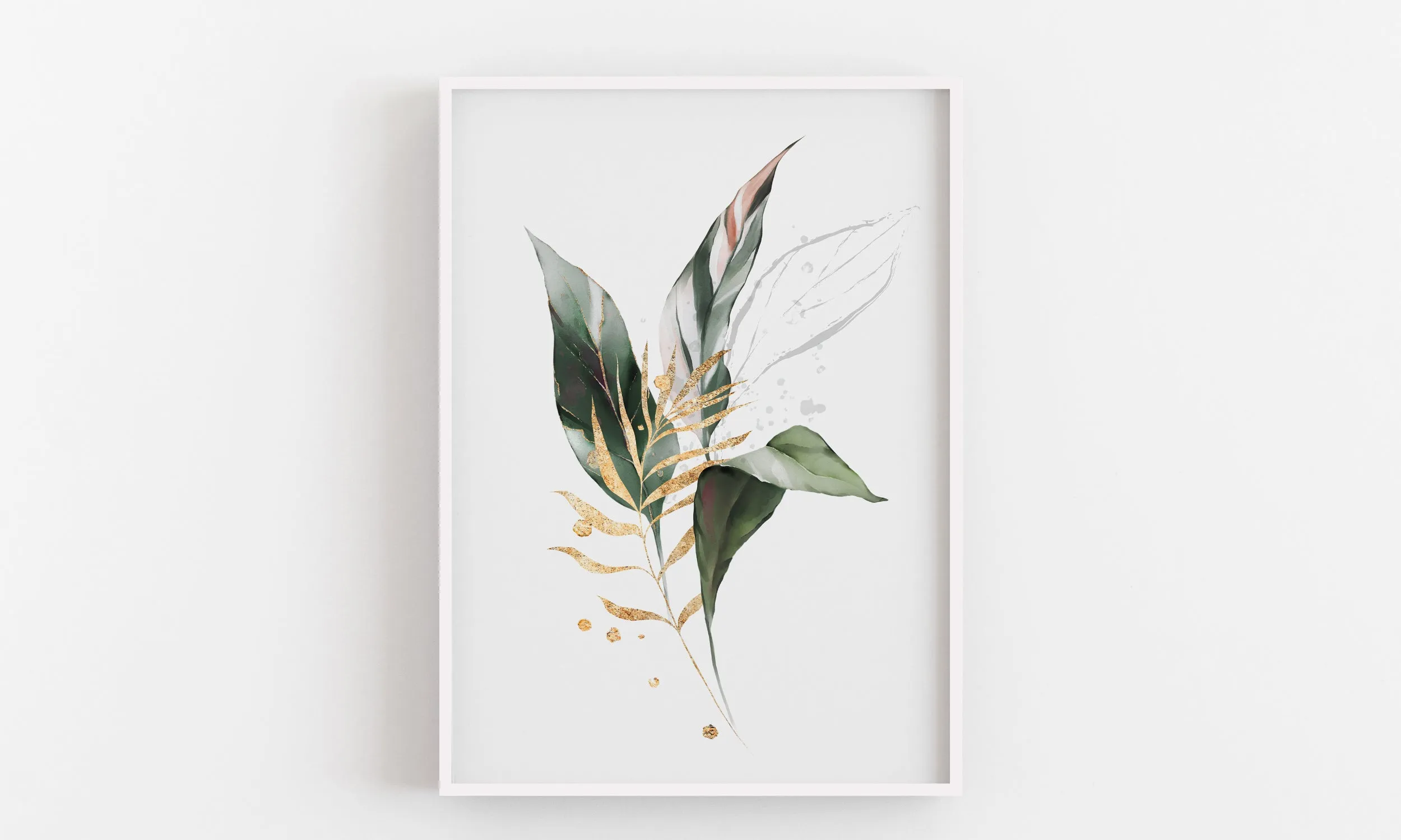 Botanical Wall Art Print 'Lush' - Plant Prints, Botanical Art Prints and Botanical Illustrations