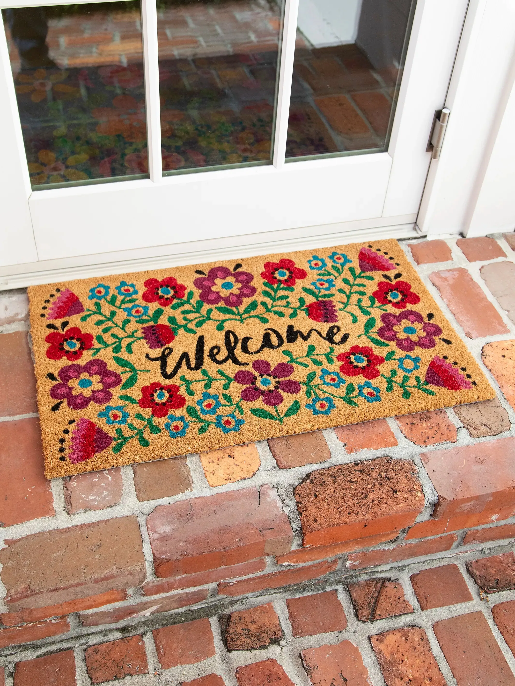 Bungalow Doormat - Welcome