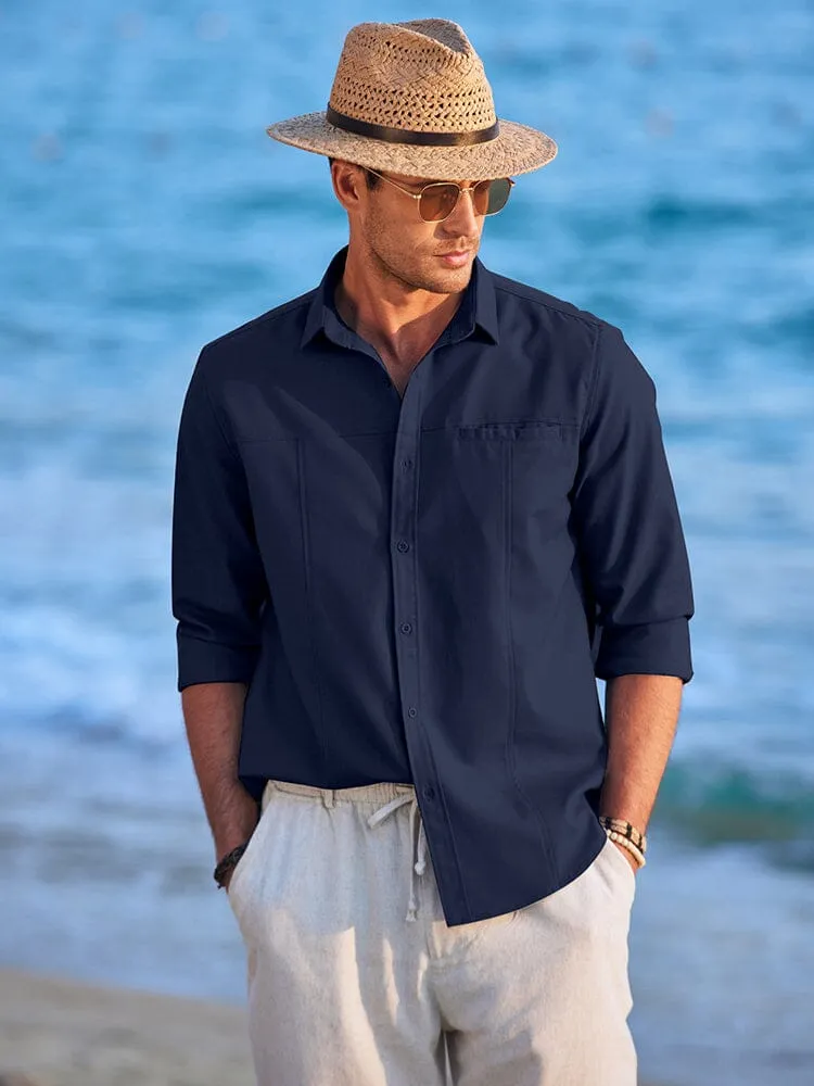 Casual Breathable Linen Shirts (US Only)