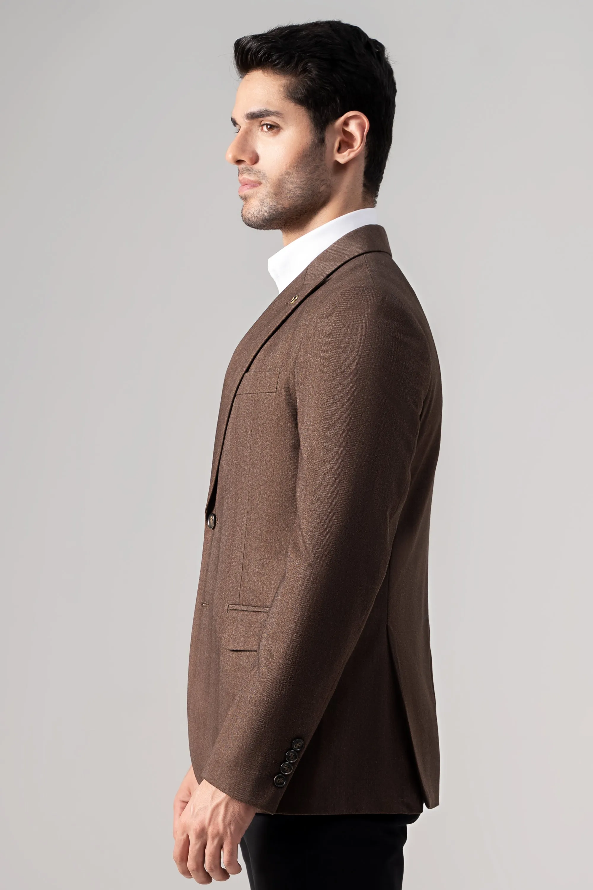 CASUAL COAT BROWN