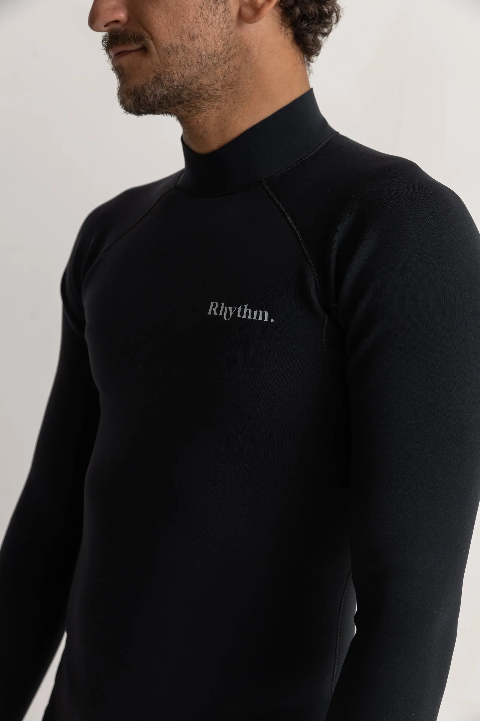 Classic Back Zip Wetsuit Jacket Black