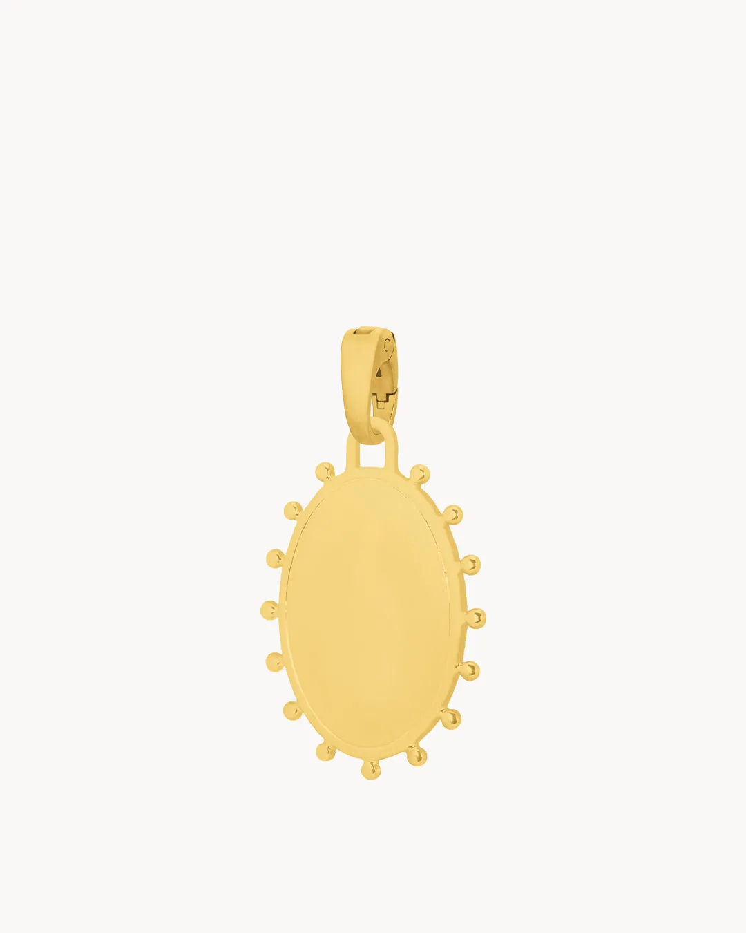 Domna Munita Engravable Pendant, Gold