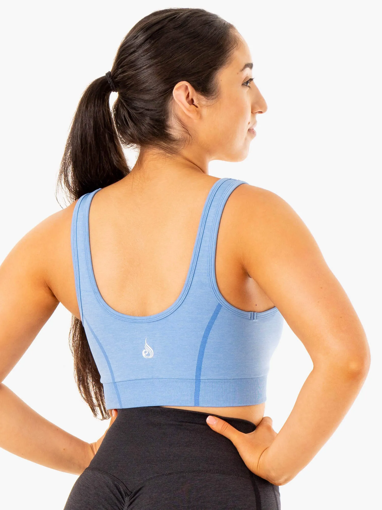 Enhance Seamless Sports Bra - Blue