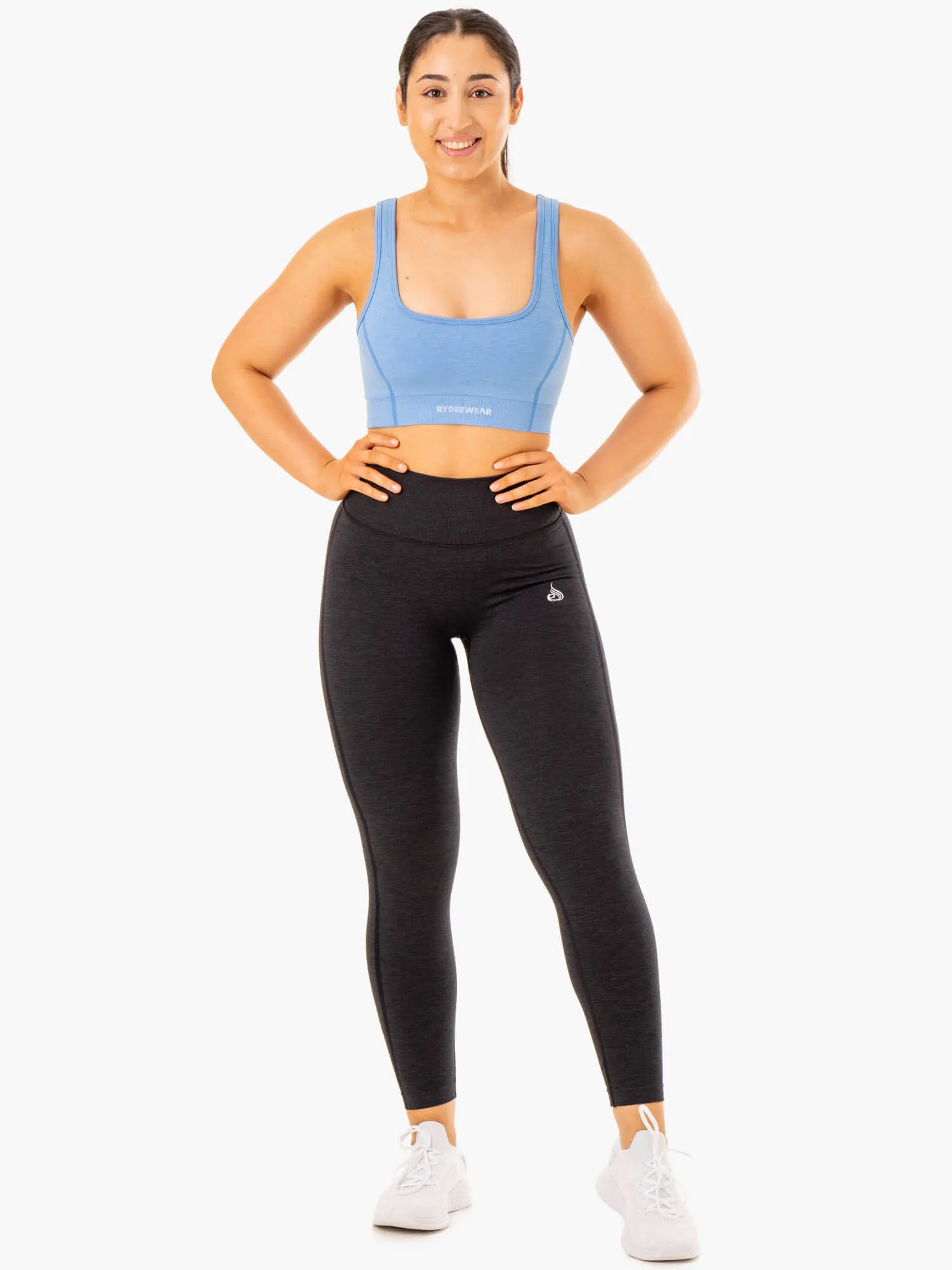 Enhance Seamless Sports Bra - Blue