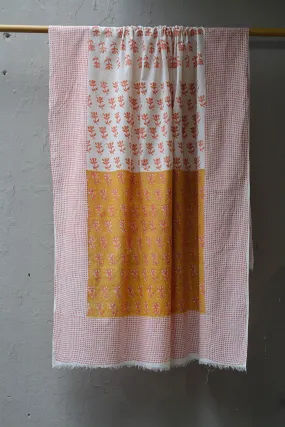 FLEUR - Block Printed Stole