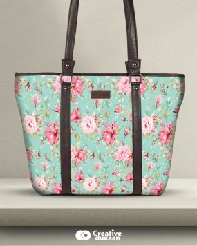 Floral Chic Stylish Tote Bags