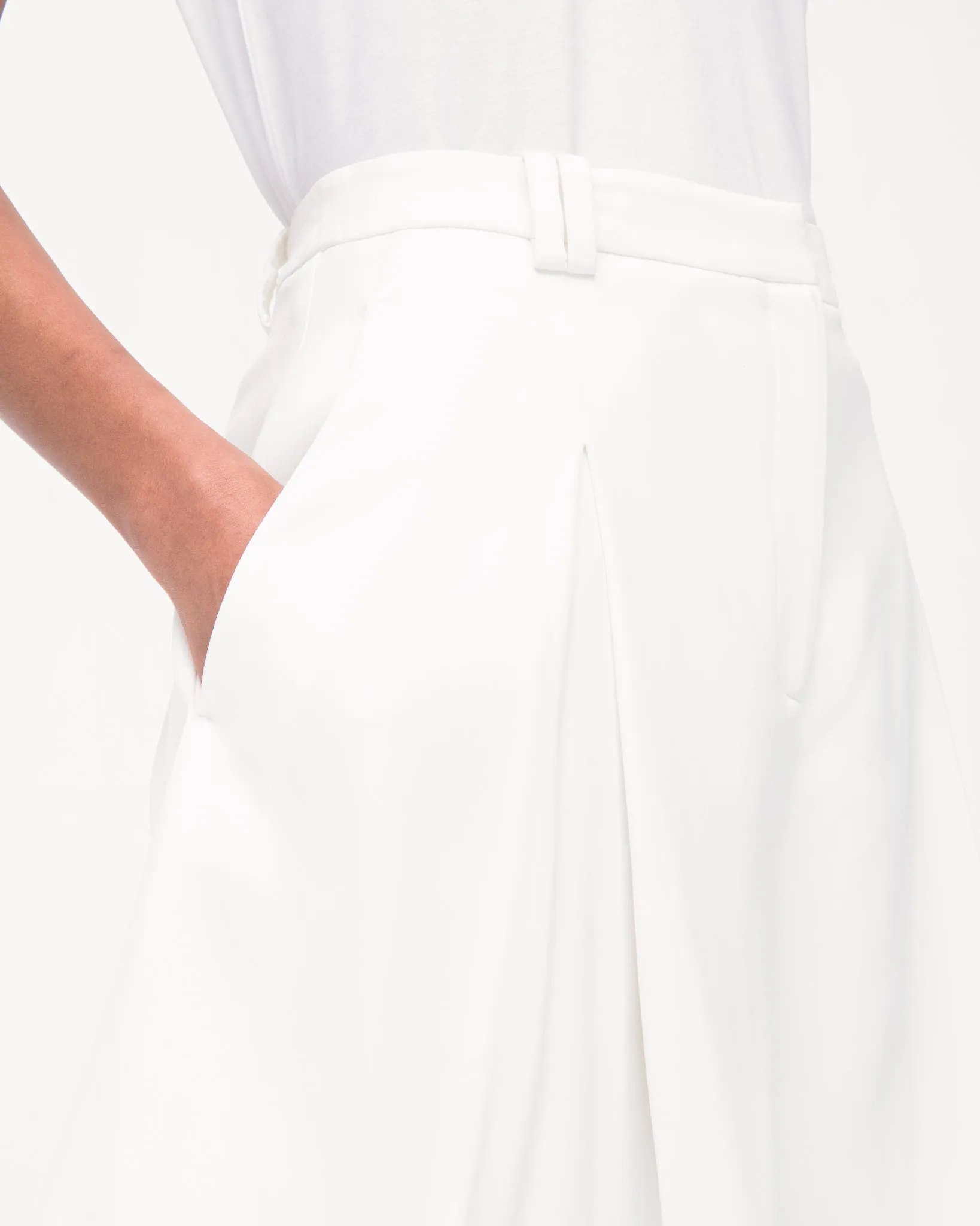 Fluid Pleated Short