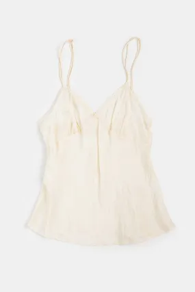 Gilda Silk Camisole in Ivory