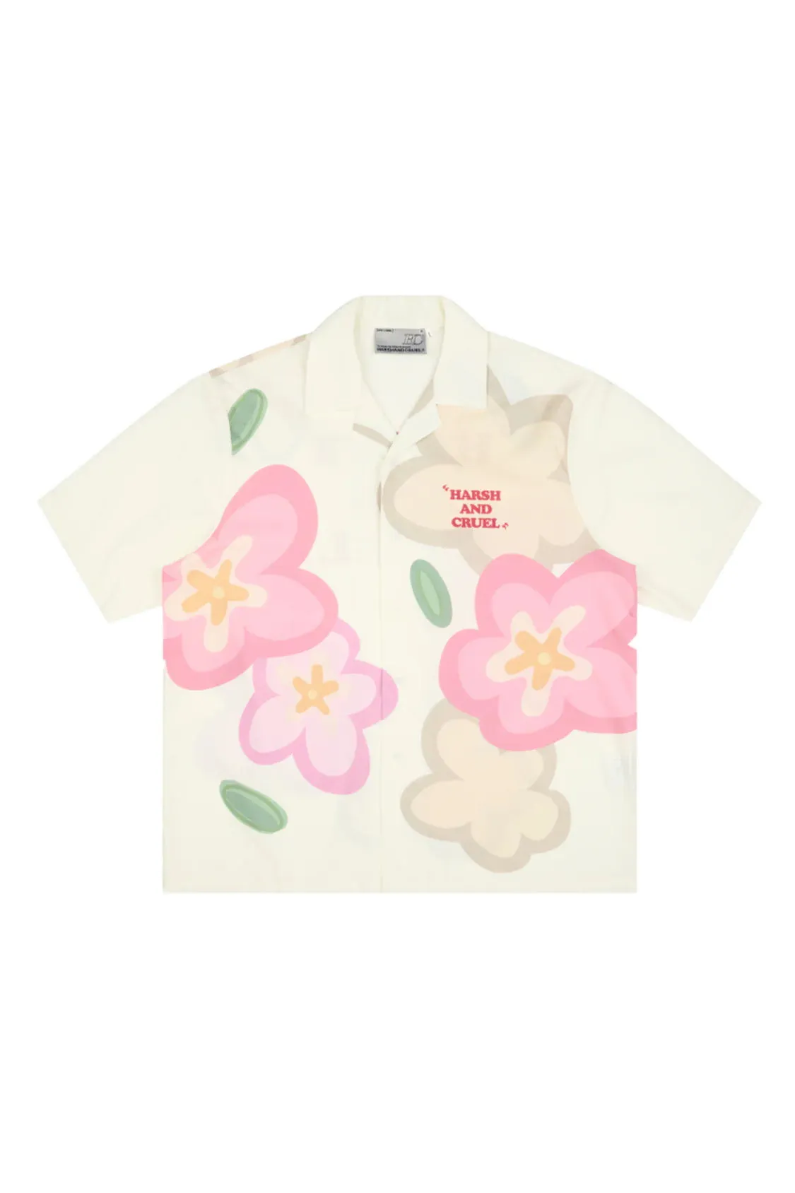 Hand-Painted Floral Shirt