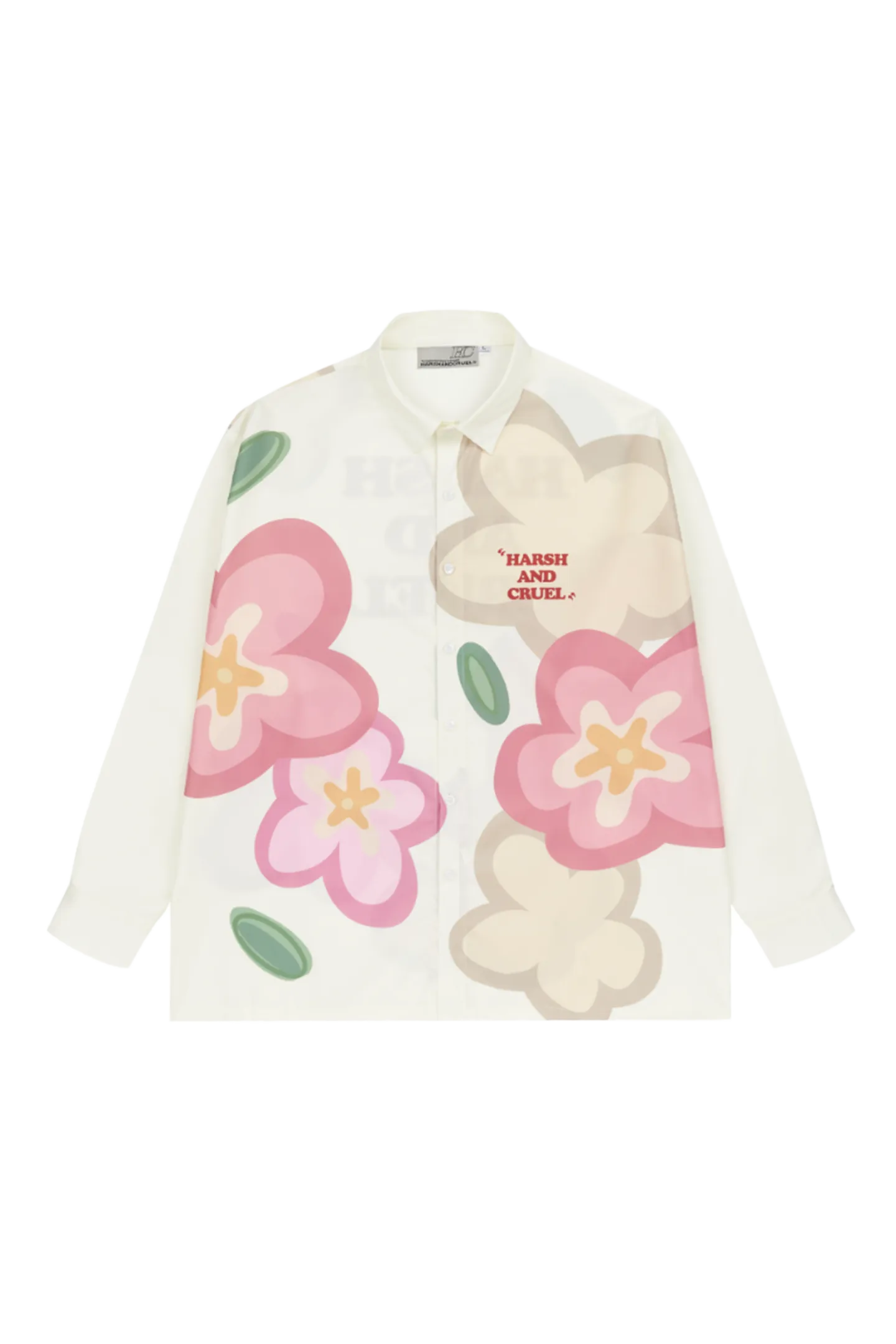 Hand-Painted Floral Shirt