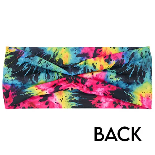 Headband - Neon Tie Dye