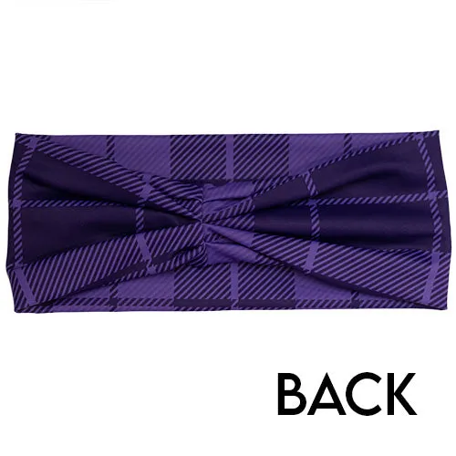 Headband -  Plaid | Purple