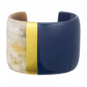 Horn Cuff With Lacquer