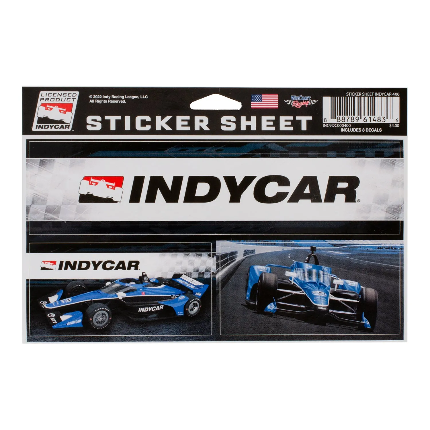 INDYCAR Sticker Sheet