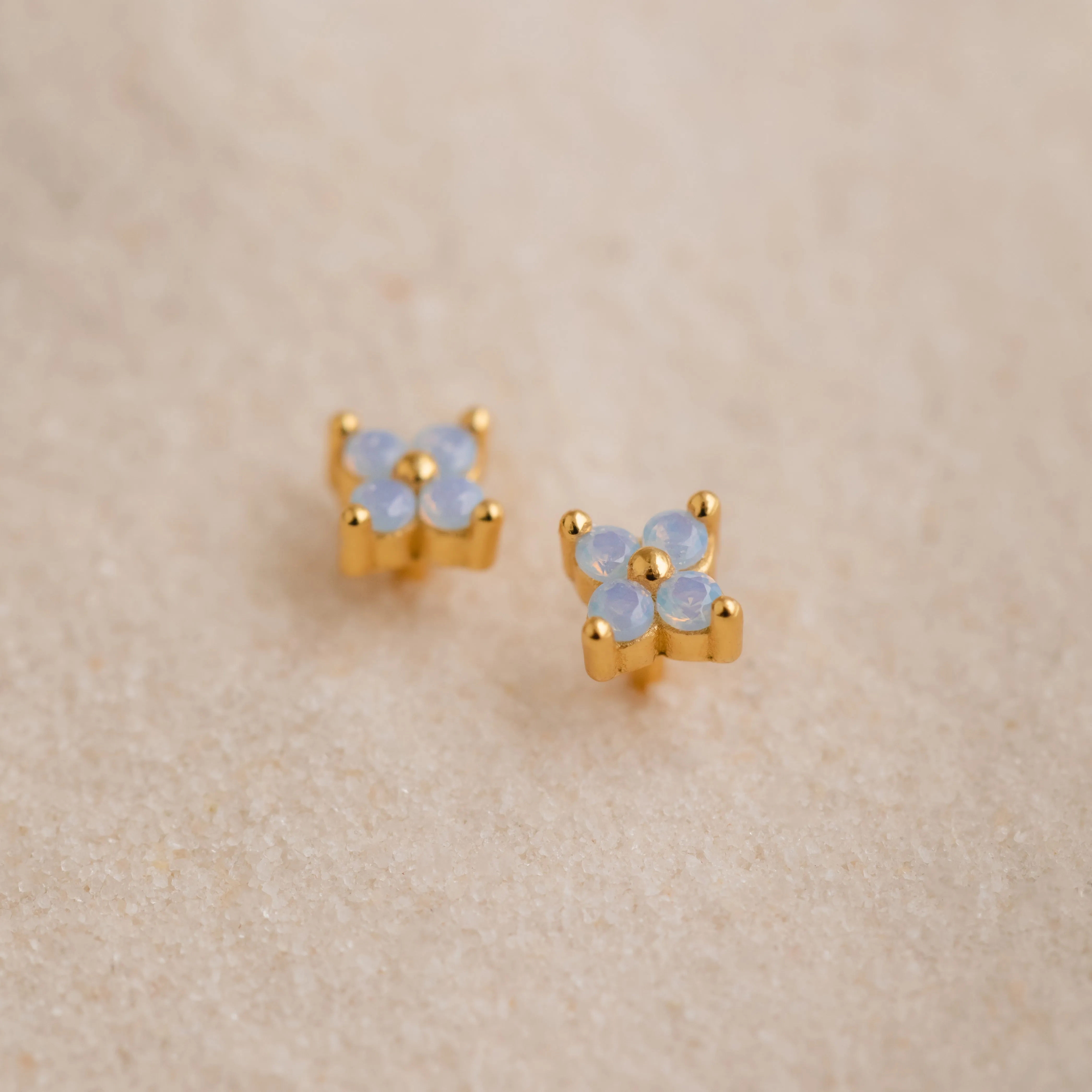 Ivy Flower Studs