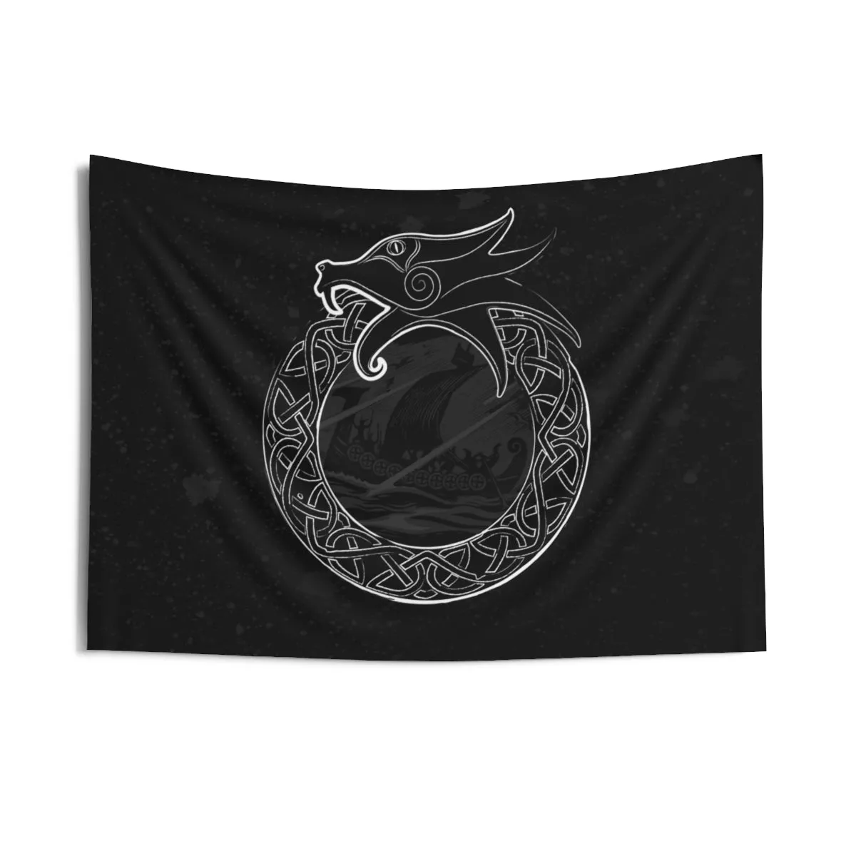 Jörmungandr Midgard Serpent Wall Tapestry