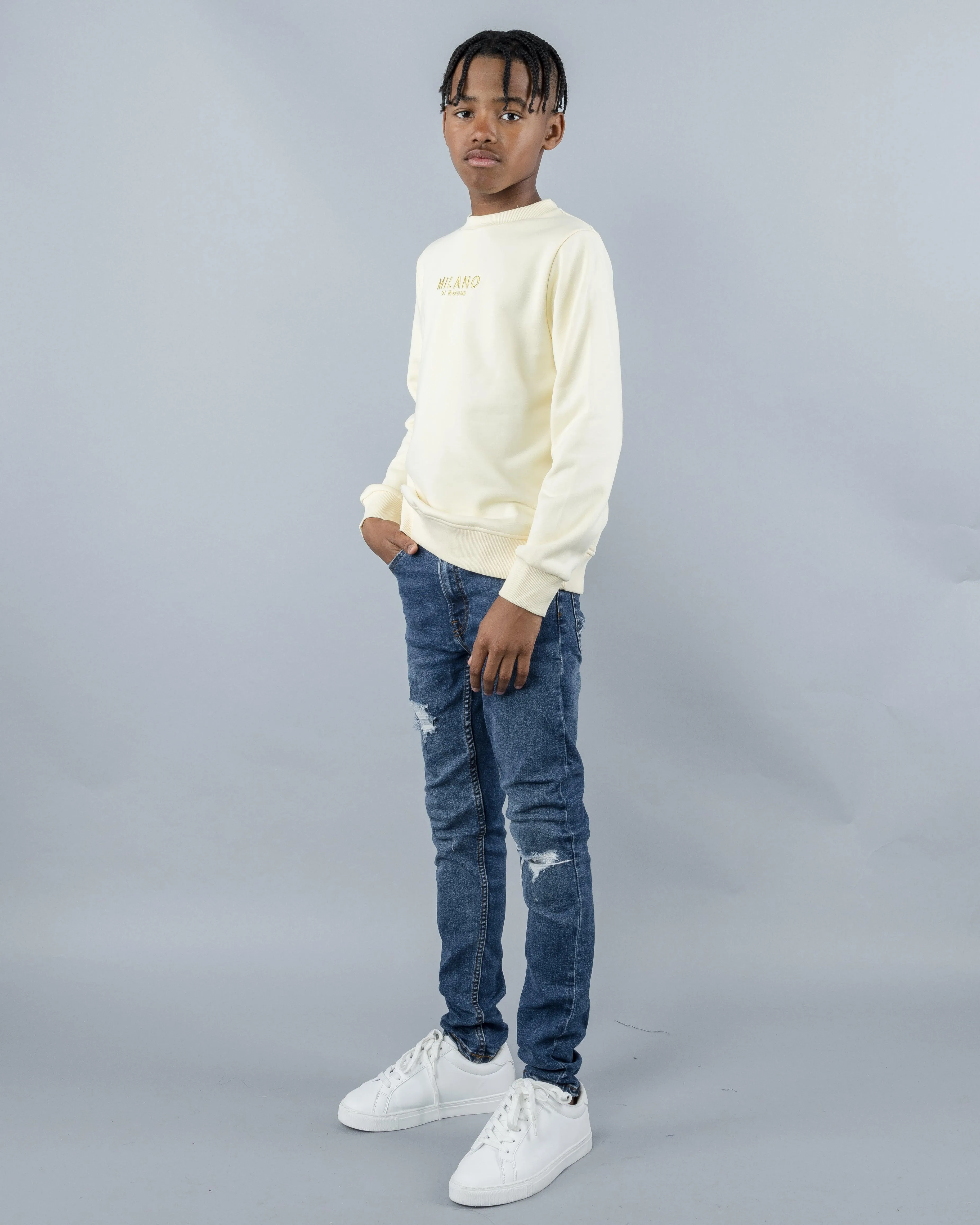 Kids Summer Signature Fleece Sweatshirt