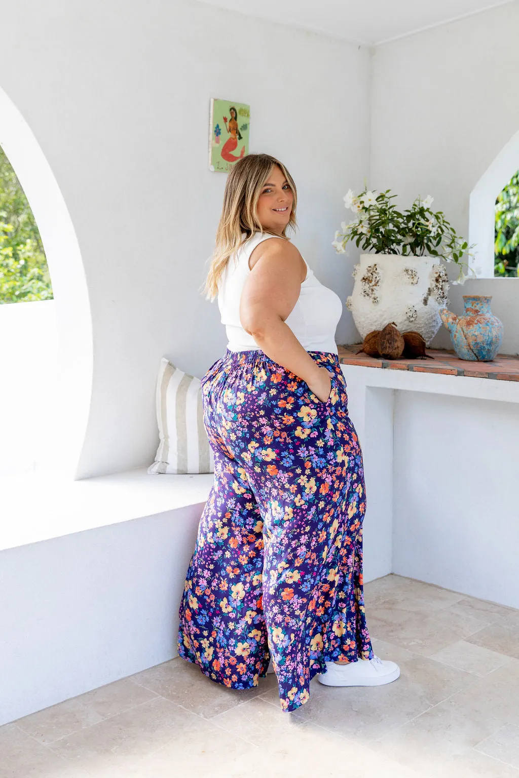 Larsa Pants in Posie