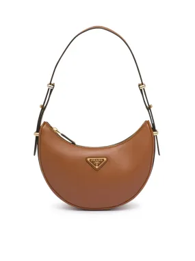 Leather shoulder bag