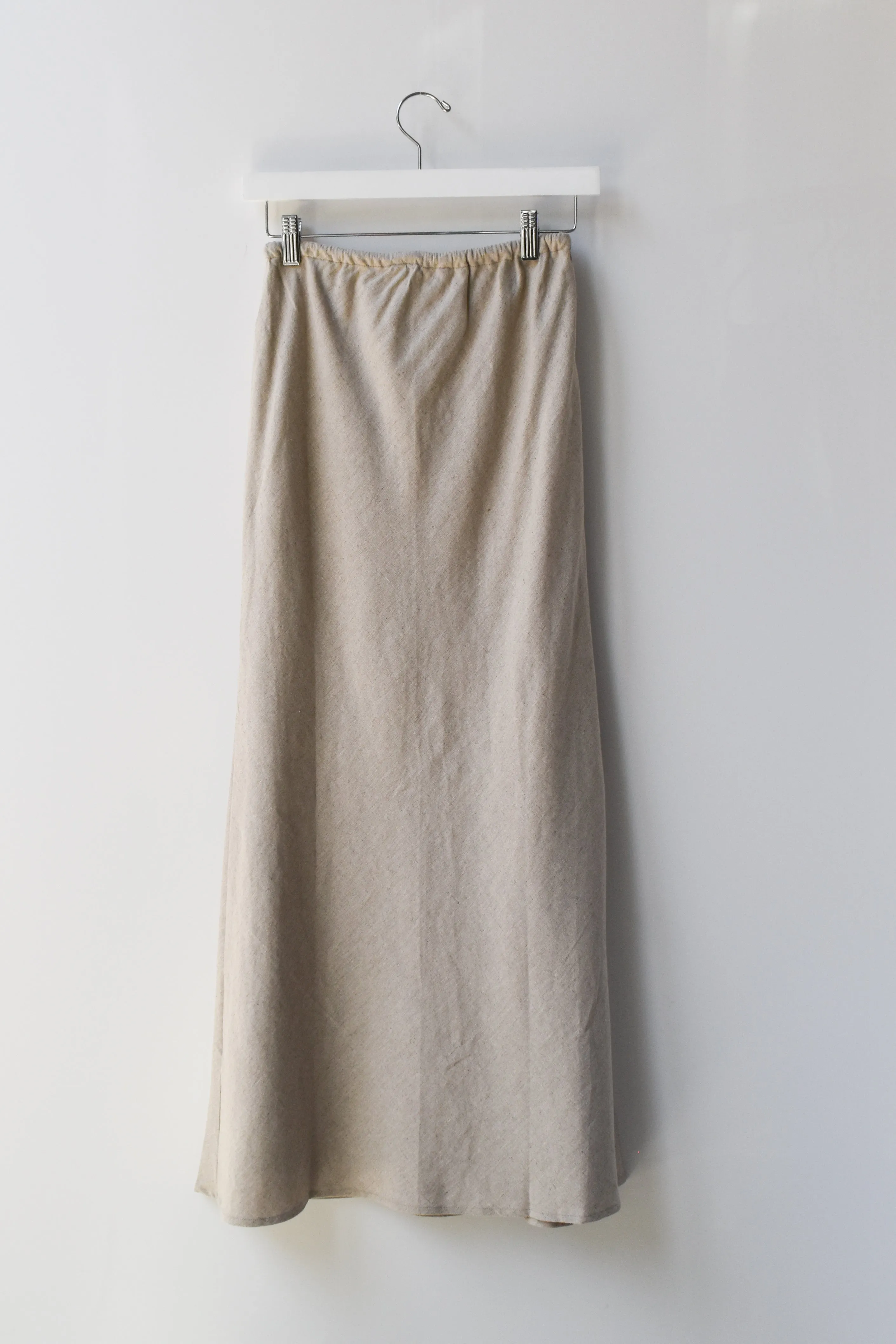 Linen Bias Skirt