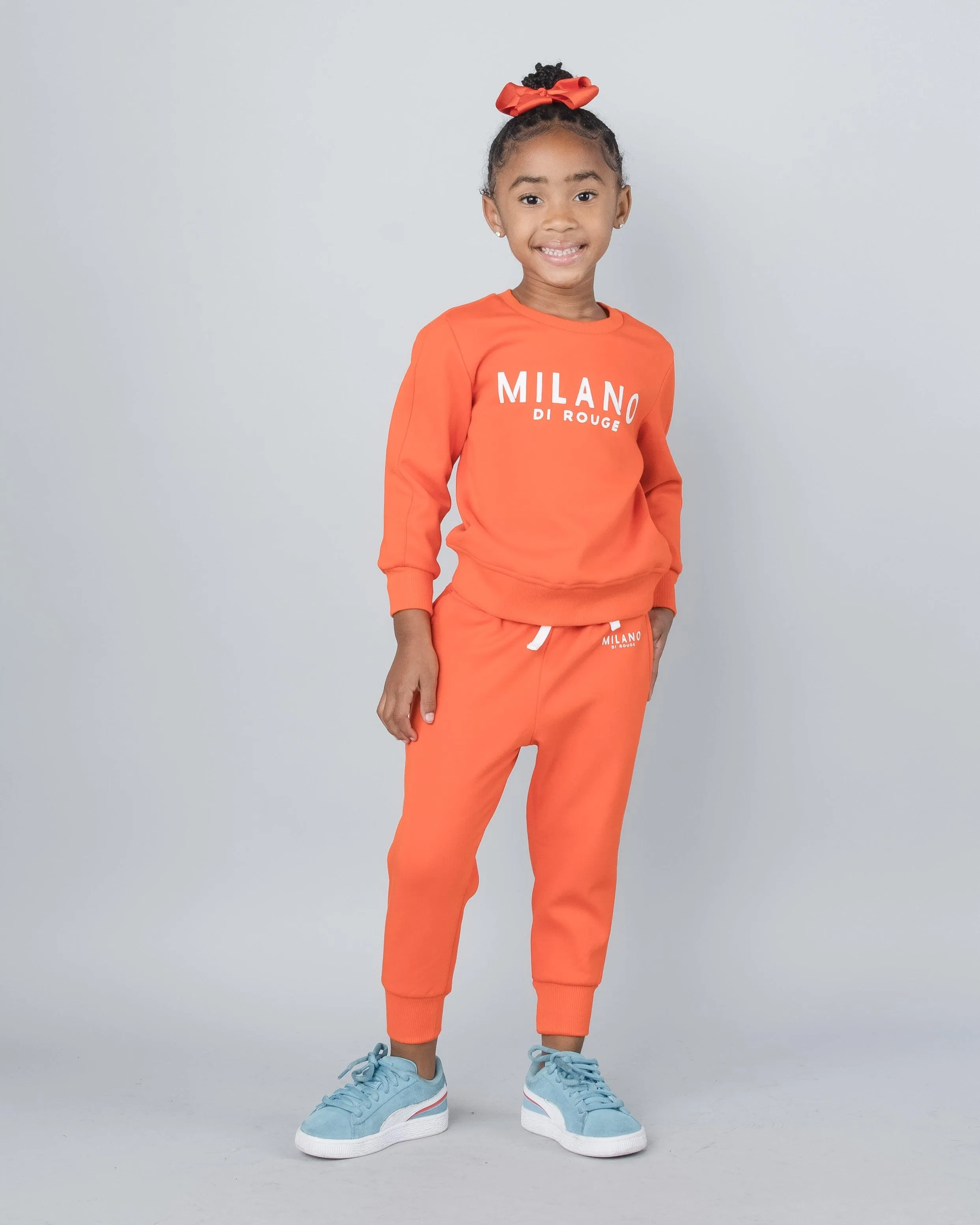 Lux Kids Crewneck Signature Sweatsuit