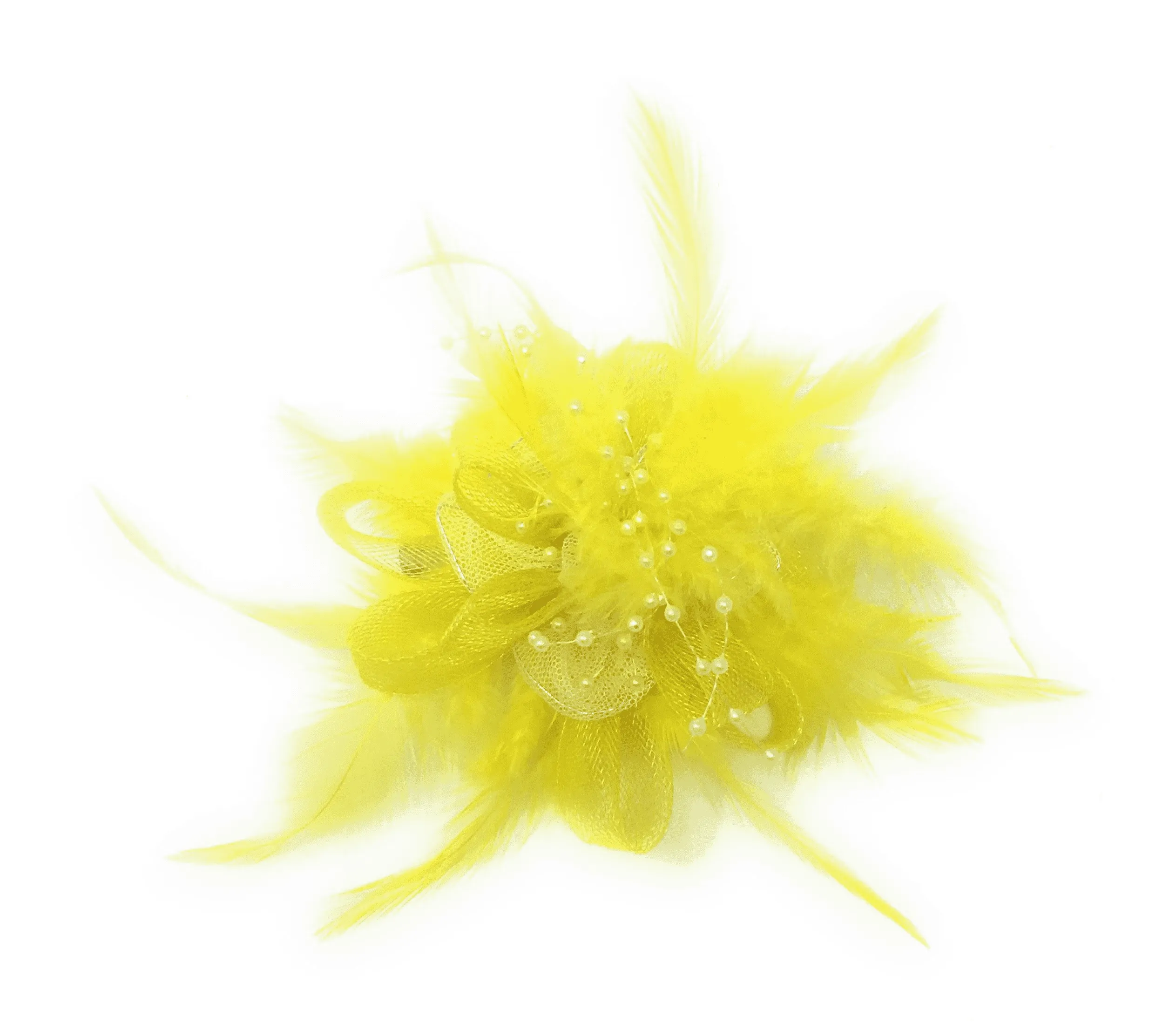 Men's Fashion Lapel Flower- Flower6 Yellow