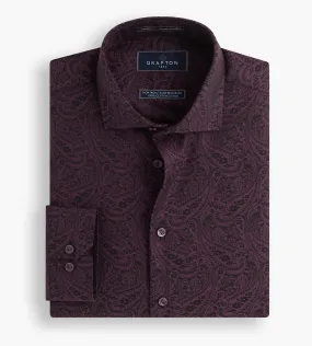 Modern Fit Ultra-Luxe Paisley Dress Shirt